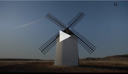 video explicativo realizado por el heraldo de aragón sobre el gigantesco molino de viento de malanquilla
